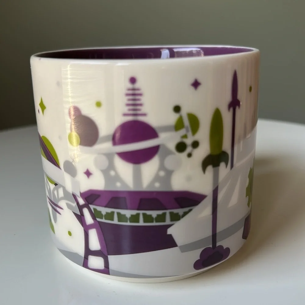 Starbucks X Disney Coffee Mug Magic Kingdom at Walt Disney World 14oz New No Box